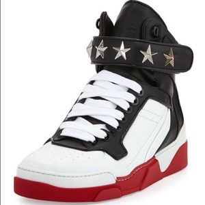 Givenchy men’s star studded high top